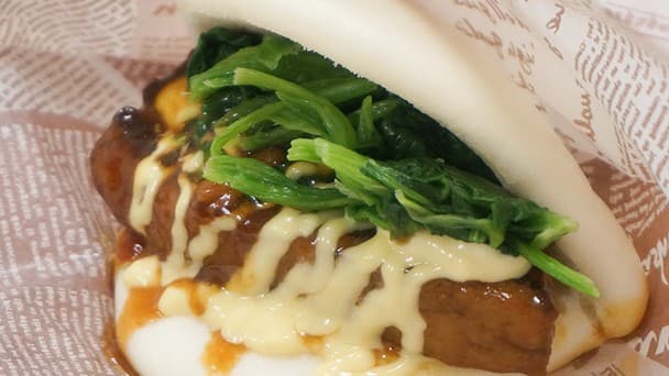 角煮バーガー