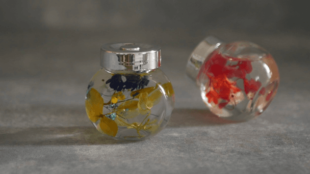 ハーバリウムづくり