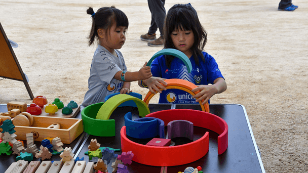 木のおもちゃ体験